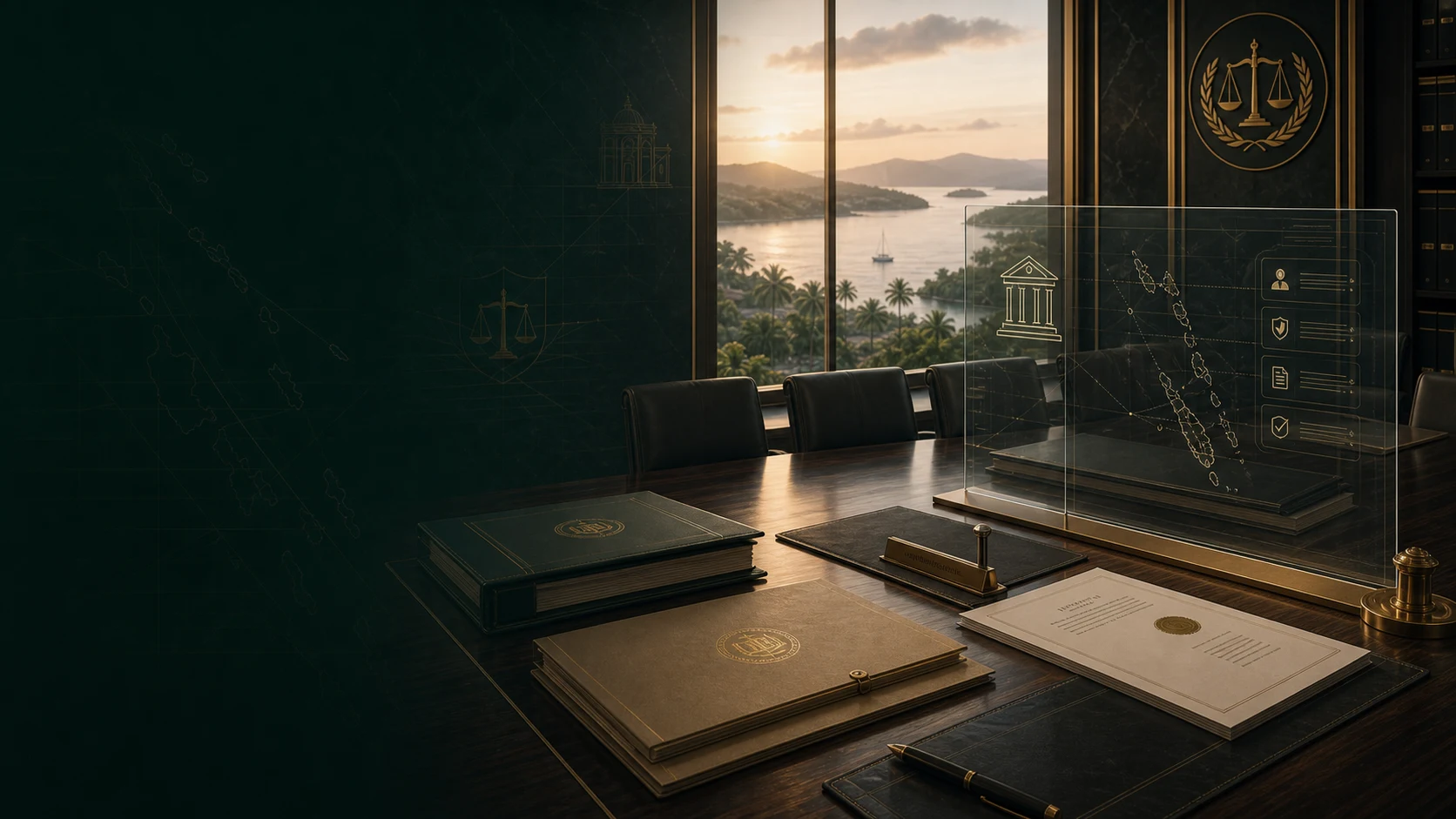 Council of Ministers decision and statutory mandate visual for the Vanuatu National Bureau